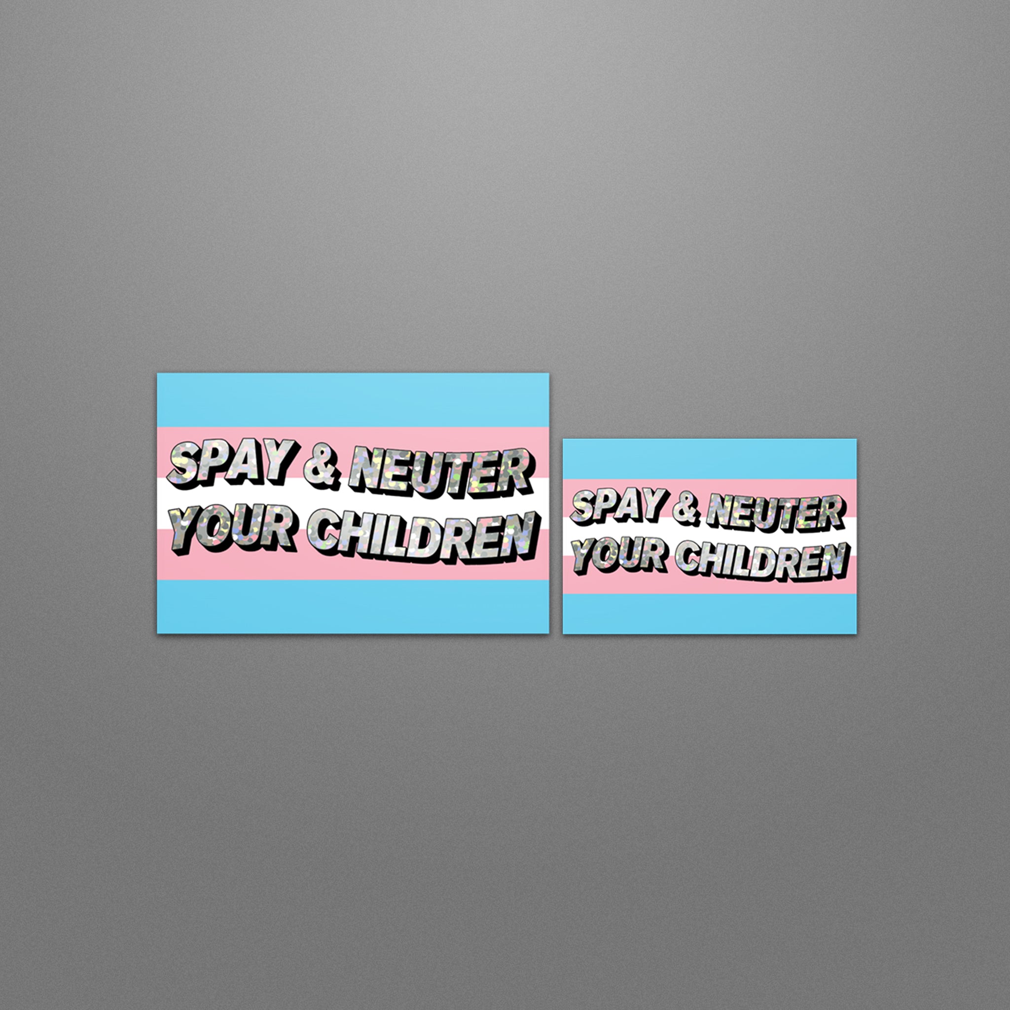 "Spay and Neuter" Stickers